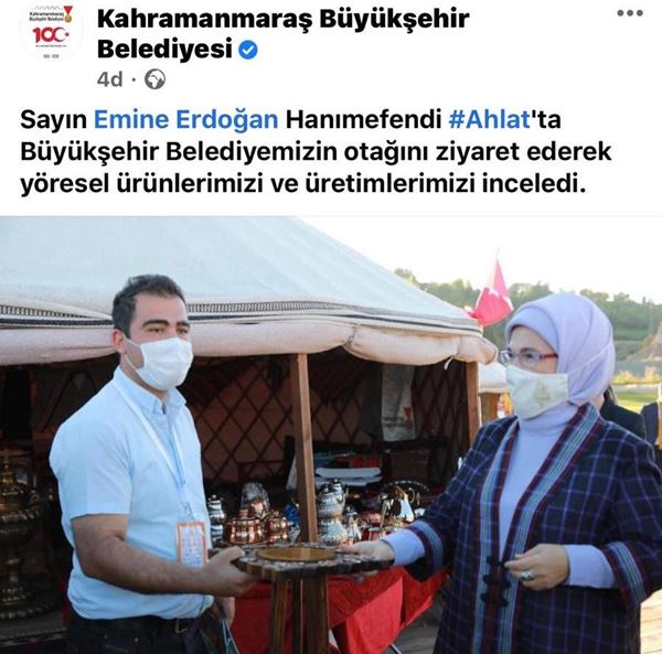 Emine Erdoğan Kahramanmaraş’ın Yöresellerini Tattı